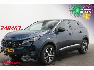 damaged passenger cars Peugeot 3008 1.6 HYbrid 225 Blue Lease Allure Virtual Navi Cruise PDC AHK 2022/1