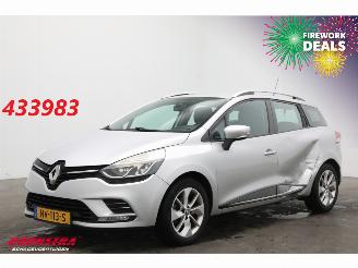 skadebil auto Renault Clio Grandtour Estate 0.9 TCe Zen Navi Airco Cruise 91.873 km! 2017/4