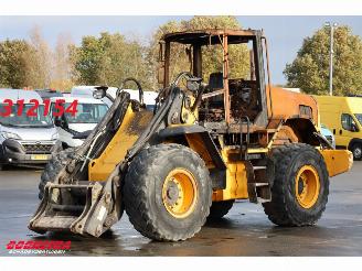 krockskadad bil machine JCB  427 HT T4 Wiellader BY 2014 2014/12