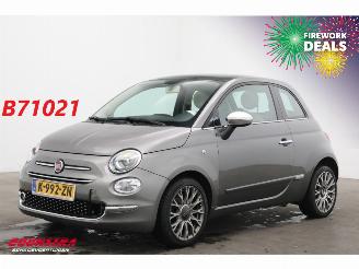 krockskadad bil auto Fiat 500 1.2 Lounge Pano Navi Clima Cruise PDC 100.162 km! 2019/3