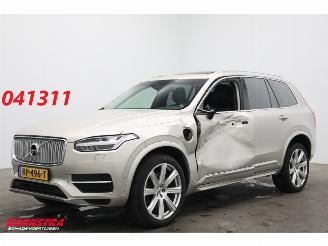 krockskadad bil auto Volvo Xc-90 T8 Twin Engine AWD Inscription 7-Pers. Pano LED ACC 360° Memory Lucht AHK 2015/12