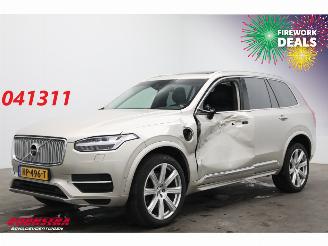 Schadeauto Volvo Xc-90 T8 Twin Engine AWD Inscription 7-Pers. Pano LED ACC 360° Memory Lucht AHK 2015/12