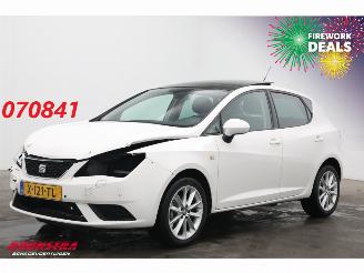 krockskadad bil auto Seat Ibiza 1.2 TSI Style Pano Navi Clima Cruise SHZ PDC 2017/2