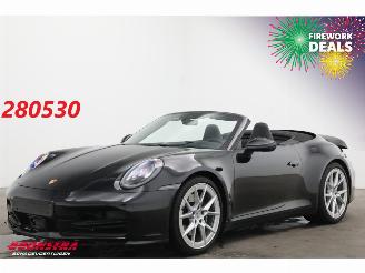 krockskadad bil auto Porsche 911 Cabrio 992.2 Carrera Bose Memory ACC Ventilatie Camera 9.279 km! 2025/2