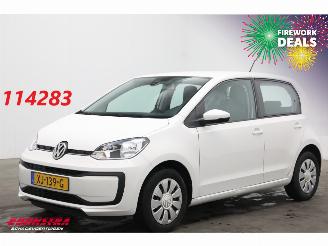 krockskadad bil auto Volkswagen Up! 1.0 BMT move up! Airco Bluetooth 49.259 km! 2019/1