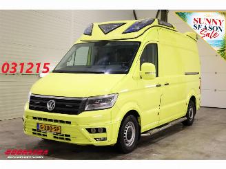 Tweedehands bestelwagen Volkswagen Crafter 2.0 TDI 175 PK DSG Ambulance RTW LED Leder Luchtvering Cruise PDC 2019/11