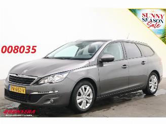 Gebrauchtwagen PKW Peugeot 308 SW 1.2 PureTech Active Pano Navi Clima Cruise PDC AHK 2017/8