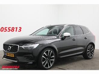 skadebil auto Volvo Xc-60 2.0 D5 AWD R-Design Pano LED ACC H/K 360° Lucht Leder AHK 2018/1