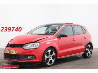 Schadeauto Volkswagen Polo 1.4 TSI GTI 180 PK DSG Schuifdak Xenon Navi Clima Cruise SHZ PDC 2011/7