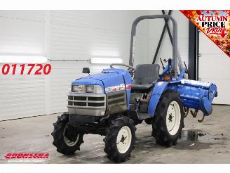 krockskadad bil machine Iseki  TM15 11 KW Minitraktor + Frees 419 Uur 2002/12