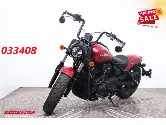krockskadad bil motor Indian Scout Bobber Limited ABS LED Cruise 140 km!! 2025/12