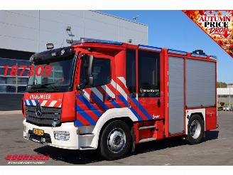 Schade vrachtwagen Mercedes Atego 1527 Ziegler Komplett Feuerwehr 16.684 km! Euro 6 2018/11