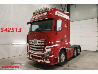 dañado camiones Mercedes Actros 2551 Gigaspace ACC Alcoa Standairco Leder 6X2 Euro 6 2021/9