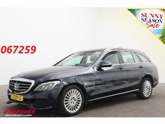 krockskadad bil auto Mercedes C-klasse Estate 180 Aut. LED ACC HUD Leder SHZ PDC 2014/11