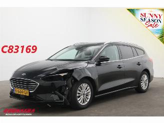 Damaged car Ford Focus 1.0 EcoBoost Hybrid Titanium X Business Cruise Navi SHZ Camera PDC AHK 2021/10