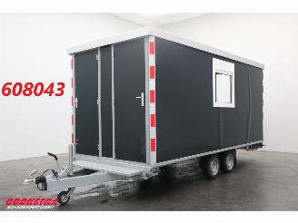 dañado remolque   Harmsen Tandemasser Schaftkeet Toilet 2000kg 500x230 Nieuw!! 2025/5