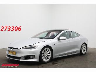 Auto incidentate Tesla Model S 100D Pano Schuif/kantel Clima Navi Memory Leder SHZ LrHZ Cruise Camera PDC 2018/11