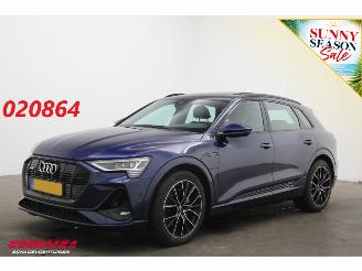 krockskadad bil auto Audi E-tron 50 quattro S edition 71 kWh ACC Navi Clima Memory Leder SHZ Camera PDC AHK 2020/12