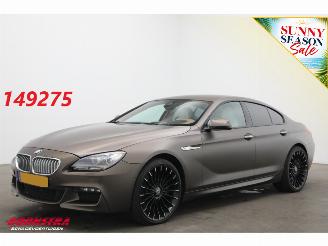 krockskadad bil auto BMW 6-serie Gran Coupé Gran Coupé 650xi M-Sport H/K 360° Memory LRHZ SHZ 134.377 km! 2014/3