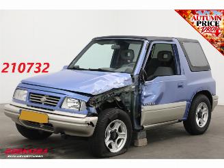 damaged passenger cars Suzuki Vitara 1.6 4WD Cabrio Two-tone Navi Bluetooth DAB+ 2000/5