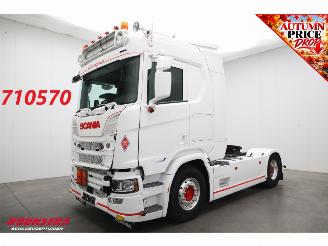 krockskadad bil vrachtwagen Scania 460 R Full Air ACC Alcoa PTO Retarder ADR Leder Navi 237.133 km! 2023/9