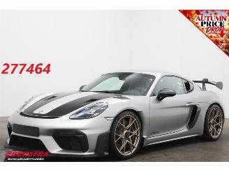 damaged passenger cars Porsche 718 Cayman GT4 RS Clubsport Weissach 4.0 PDK Sport Chrono Carbon Lift vPDLS+ PASM 2023/5