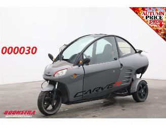 skadebil brommobiel Carver  BR 1 Base Leder 45km/h 8.149 km! 2021/2