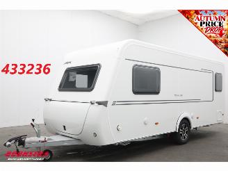 Vaurioauto  caravans Eriba  Novaline 485 Frans bed Rondzit LMV GFK Vloerverwarming 2026