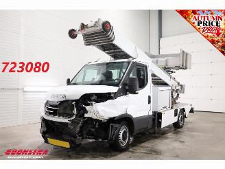 dañado vehículos comerciales Iveco Daily 35S14 Böcker LAK-A11 30m ladderlift PTO Airco Cruise 2024/7