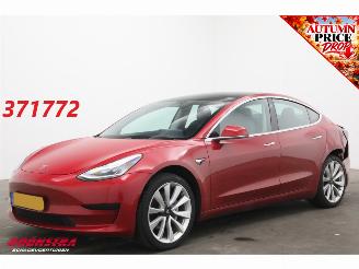 Vaurioauto  passenger cars Tesla Model 3 Long Range RWD 75kWh Fahrbar Pano ACC Leder Camera SHZ 2019/9