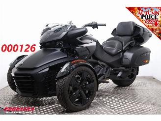 damaged motor cycles Can-Am  Spyder F3 ABS LED Cruise Heizgriffe Bluetooth 73 km! 2024/12
