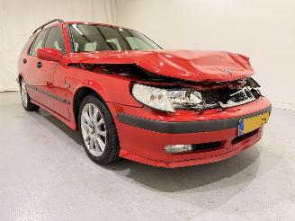 krockskadad bil auto Saab 9-5 Estate 2.0t Automaat Navi/Clima/Leer 2000/10