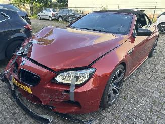 uszkodzony samochody osobowe BMW 6-serie M6  Cabriolet   Automaat 2014/8