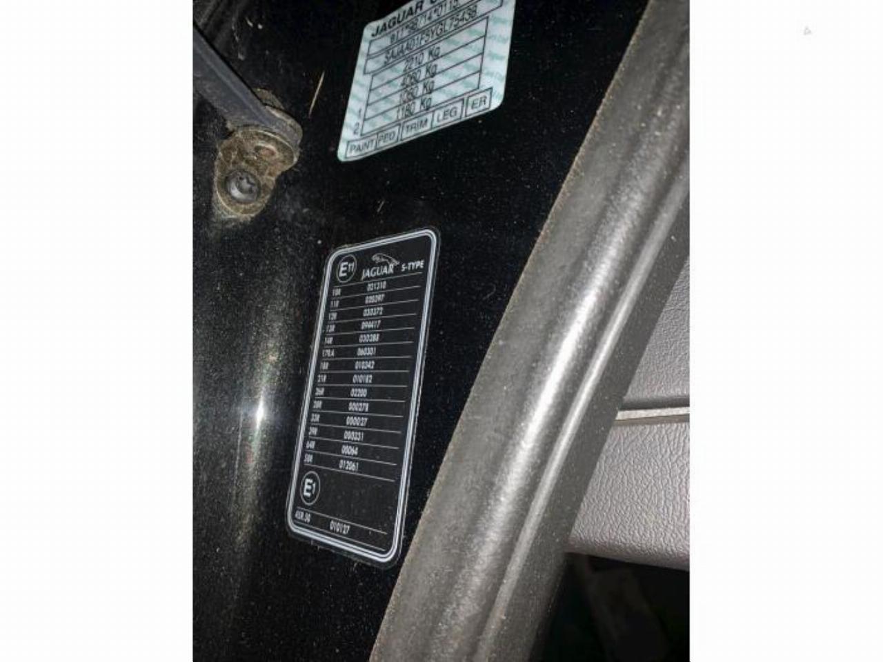 Jaguar S-type S-type (X200), Sedan, 1999 / 2007 4.0 V8 32V