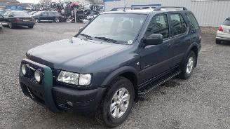 Uttjänta bilar auto Opel Frontera B Groen L382 Onderdelen Bumper Deur 2003/1