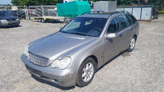 Autoverwertung Mercedes C-klasse W203 Zilver 723U Onderdelen deur Bumper 2003/7