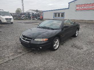 Salvage car Chrysler Stratus Cabrio Zwart PX8 Onderdelen 625H Motor 1997/7