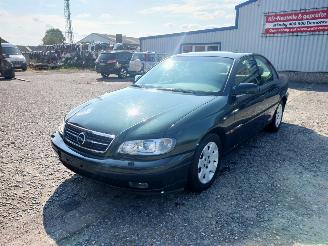 Salvage car Opel Omega B 2.2 16V Groen Z380 Onderdelen Y22XE Motor 1999/10