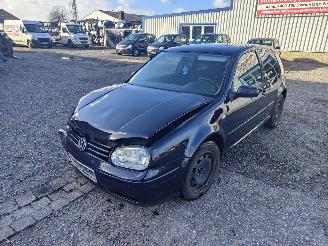 Sloopauto Volkswagen Golf 1.9TDI Blauw LC5H Onderdelen ALH Motor 1998/10
