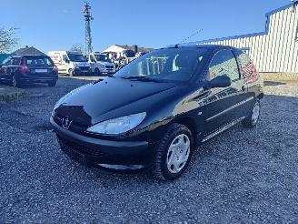 Autoverwertung Peugeot 206 1.4 Zwart EXYB Onderdelen KFW Motor 2001/1