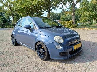Vaurioauto  passenger cars Fiat 500 0.9 TwinAir Lounge 2011/12