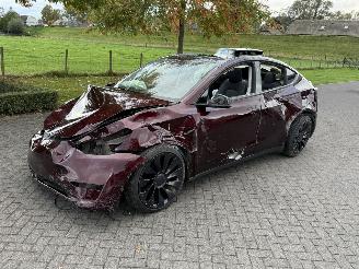 Coche accidentado Tesla Model Y Dual Performance 393 kW 4 WD 2024/11