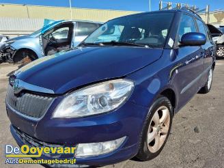 Salvage car Skoda Fabia Fabia II Combi, Combi 5-drs, 2007 / 2015 1.2 TDI 12V Greenline 2010/10