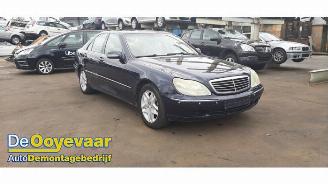 disassembly passenger cars Mercedes S-klasse S (W220), Sedan, 1998 / 2005 3.2 S-320 18V 2001/1