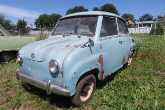Damaged car Goggomobil UX BMW T250-01 GOGGOMOBIEL 1969/1