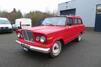 skadebil auto Jeep Wagoneer 3.8 6 cilinder met lpg, nl kenteken 1964/6