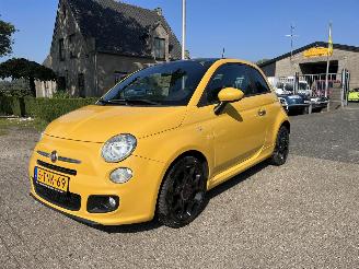 Damaged car Fiat 500 0.9 TwinAir Turbo 500S SPORT UITVOERING, AIRCO 2014/3