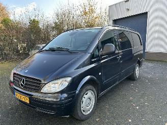 skadebil bedrijf Mercedes Vito 115 CDI DUBBELE CABINE AIRCO 2005/11