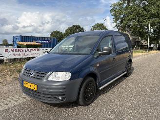 damaged commercial vehicles Volkswagen Caddy maxi 1.9 TDI MAXI 77KW DSG AUTOMAAT, AIRCO, NAVIGATIE ENZ 2010/6