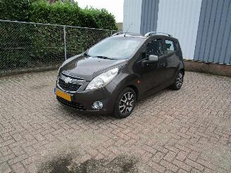 krockskadad bil auto Chevrolet Spark 1.0 Bi-Fuel Airco 2011/11